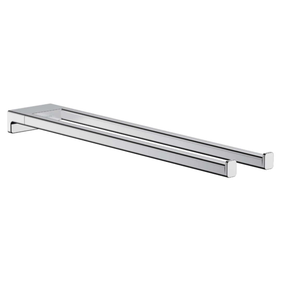 Addstoris Toallero Doble 44.5 cm Cromo Hansgrohe 41770000 ¡DISPONIBLE PARA ENTREGA INMEDIATA!