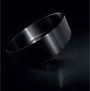 Lavabo INOX Redondo de Sobreponer acabado Gun Metal Diámetro 35.7x12 cm Urrea LV1080R811