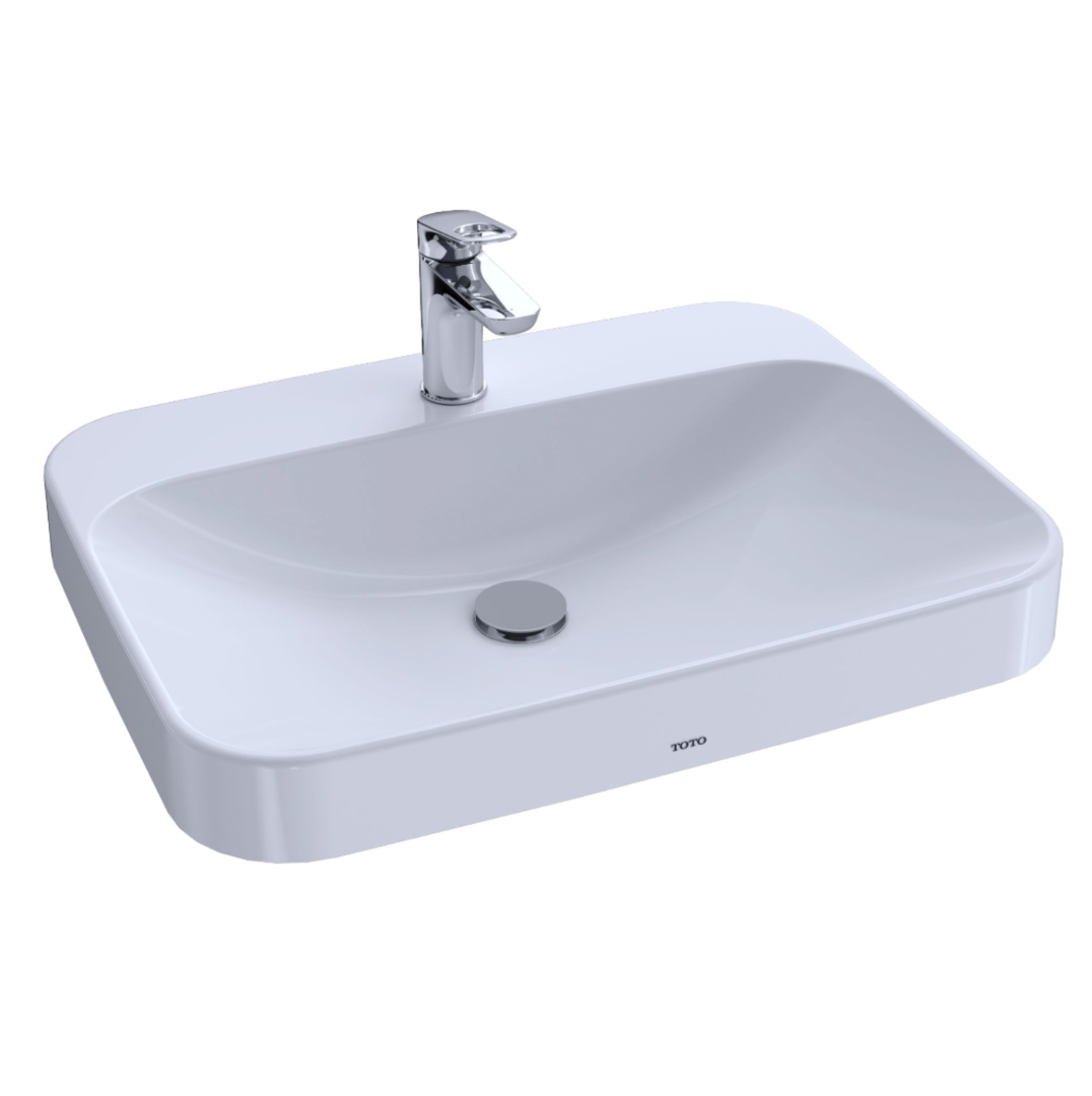 TOTO Arvina Lavabo de Semiempotre Fina Porcelana 50x46 cm TOTO LT415G#01