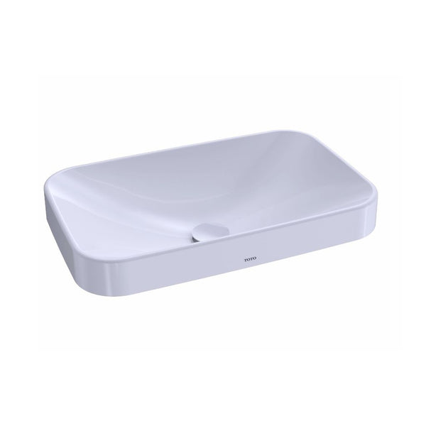 TOTO Arvina™ Lavabo Fina Porcelana de Semiempotre Rectangular 60x38 cm TOTO LT426G#01