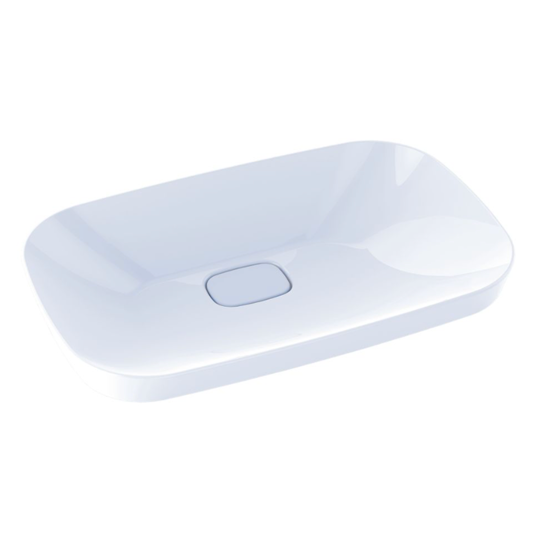 TOTO Neorest® Kiwami® Lavabo de Semi empotre Fina Porcelana 60x40 cm TOTO LT995G#01 -PEDIDO ESPECIAL-