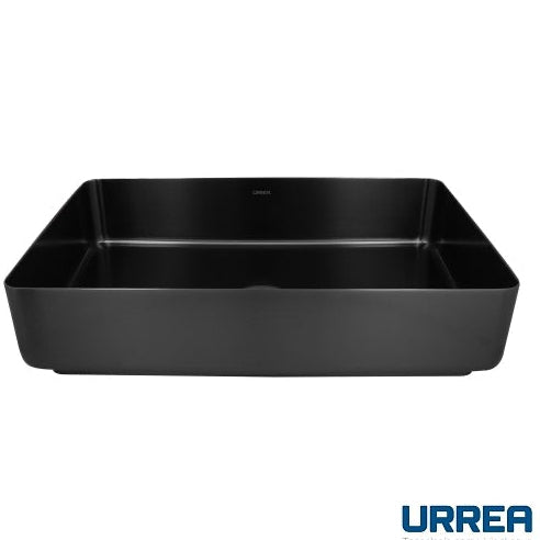 Lavabo INOX Rectangular de Sobreponer 52.6x34.6x12 cm Gun Metal LV1079A811