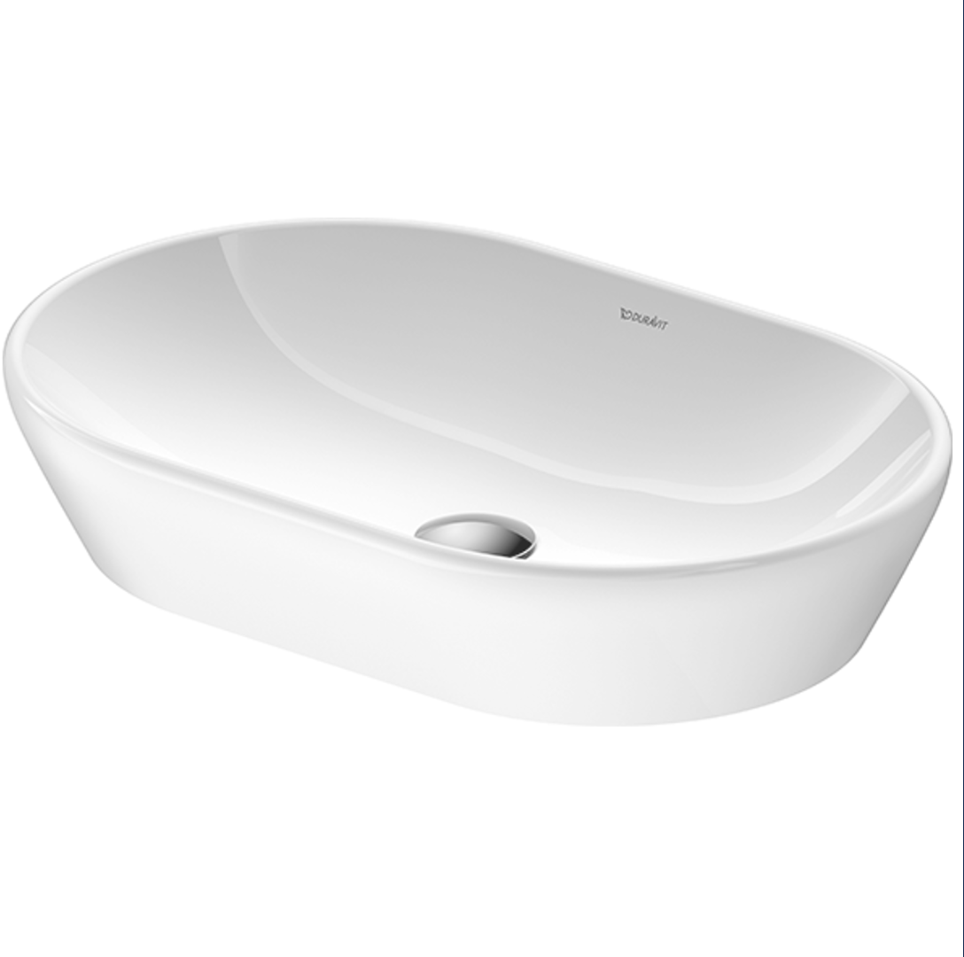 Lavabo D-Neo Sobre Cubierta sin Rebosadero 60x40x12 cm Duravit 2372600070