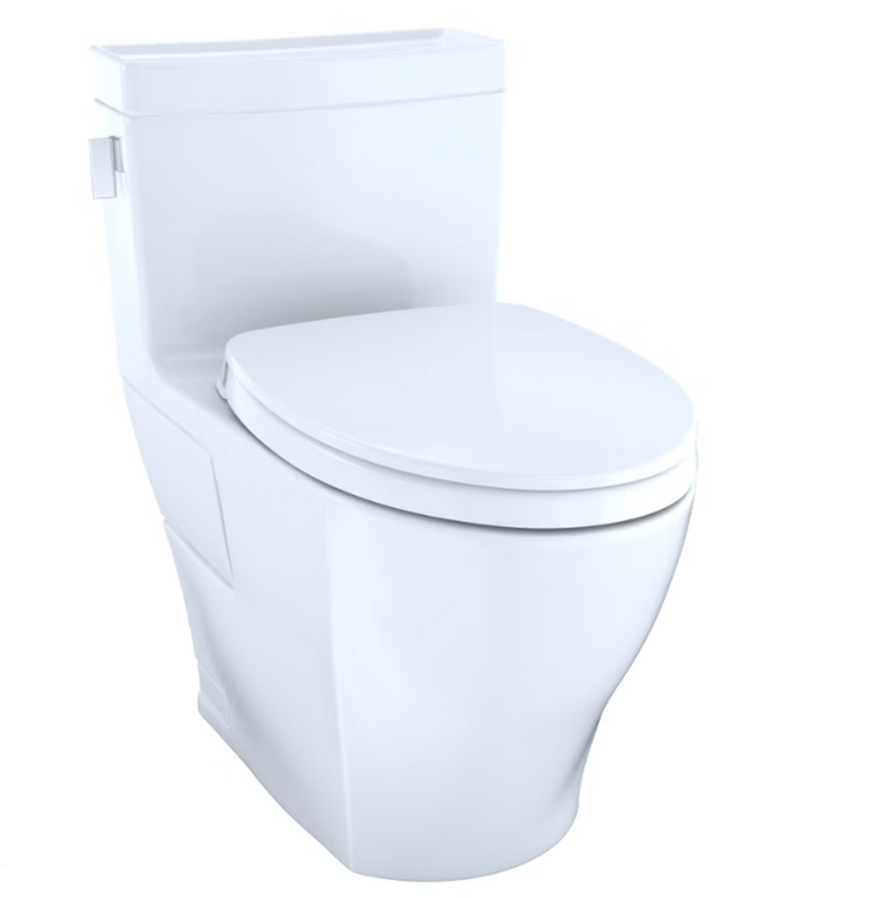 TOTO Legato™ One Piece Toilet 1.28 GPF Inodoro de Taza alargada TOTO MS624124CEFG