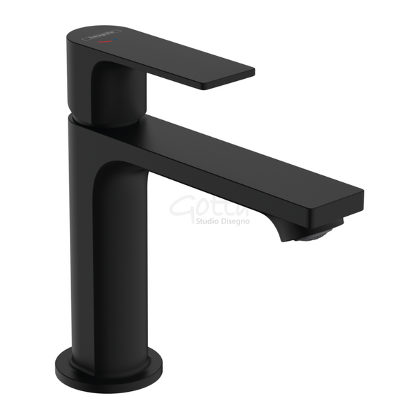 Rebris E 110 Monomando de lavabo CoolStart sin vaciador Negro Mate Hansgrohe 72560670 Essentials