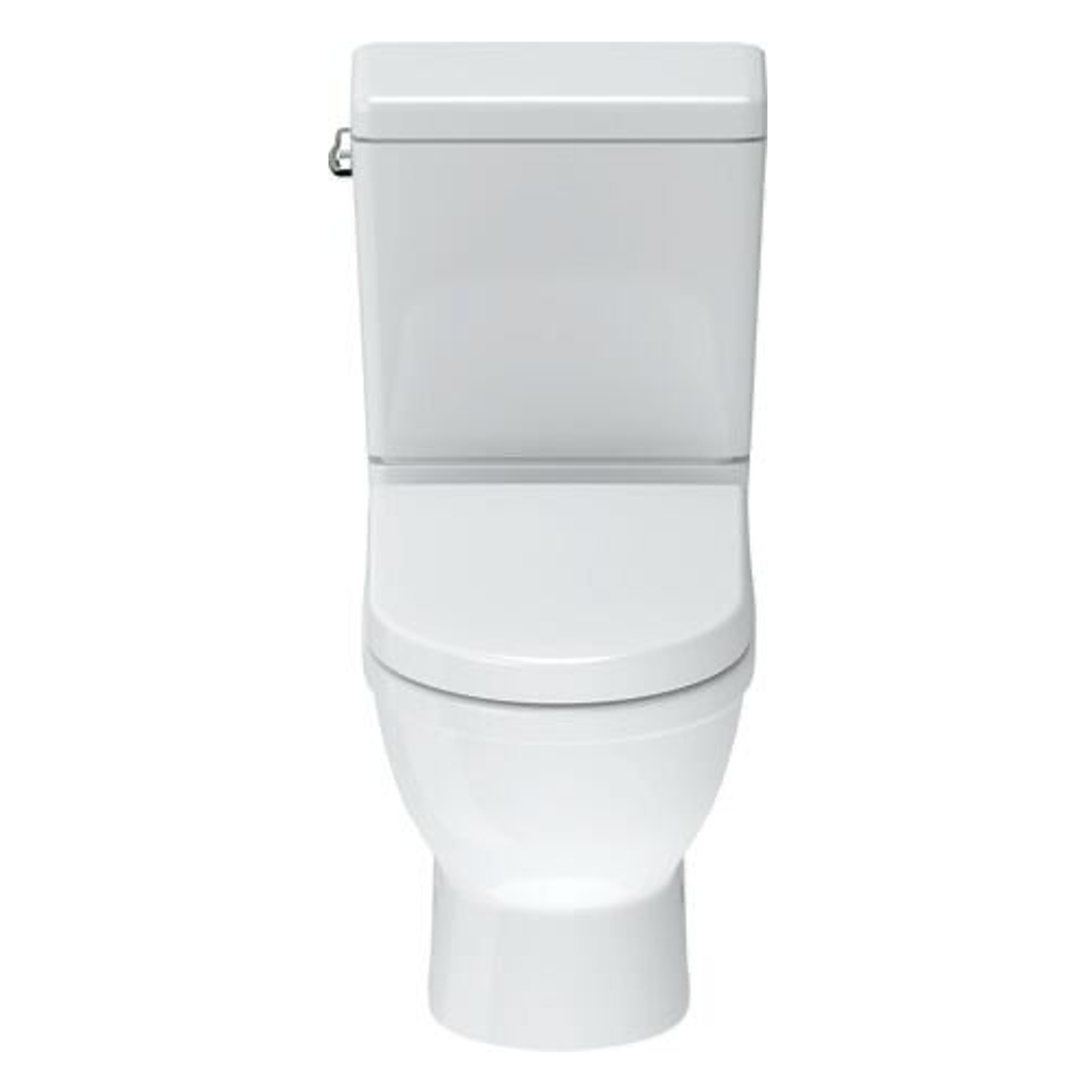 WC Dos Piezas Starck 3 fabricado en Porcelana Asiento Soft Close y Sifón completamente Vitrificado Duravit ST3 2125011014