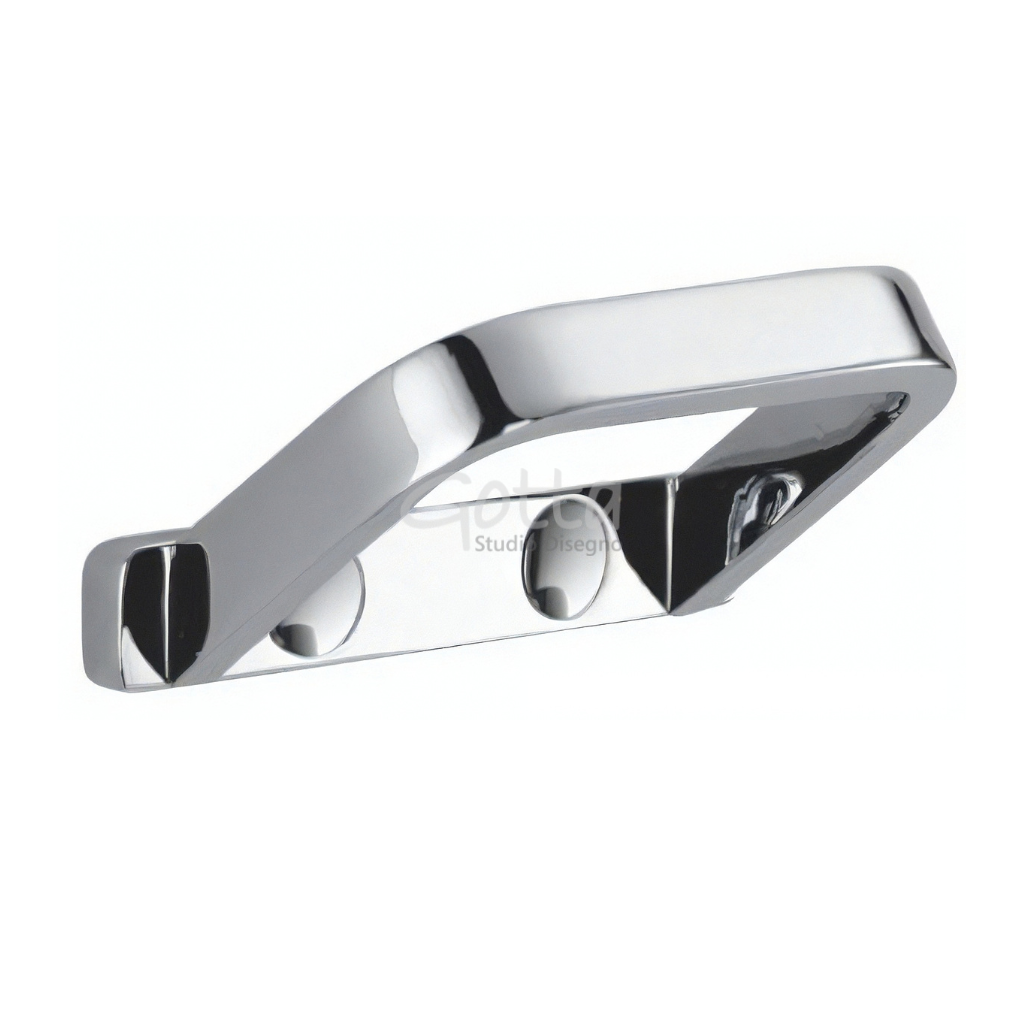Gancho sencillo SOLETTA® Cromo STANZA 60.6007.21 ¡DISPONIBLE PARA ENTREGA!