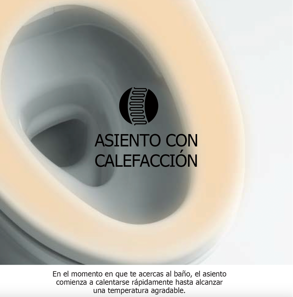 TOTO Washlet® S300e - Asiento Electrónico alargado para Inodoro EWATER+® Premist, Asiento, Lavado y Secado configurable  SW574#01