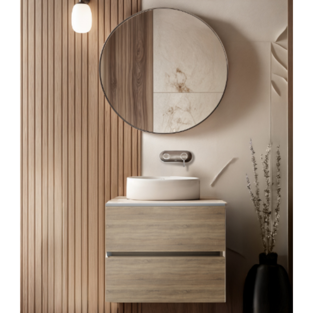 Lavabo redondo cerámico de sobreponer TOTTI URREA