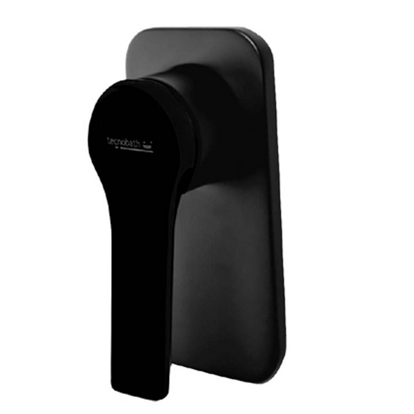 Monomando para Regadera Negro Oro Rosa Slide