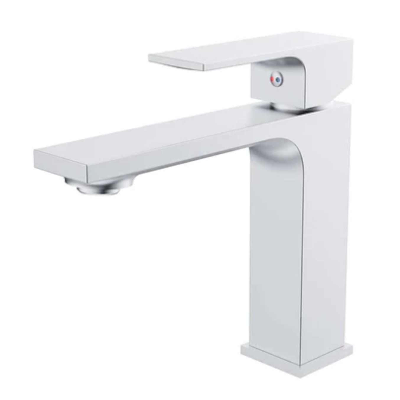 Monomando Corto Para Lavabo Cromo Row Tecnobath TB40.011