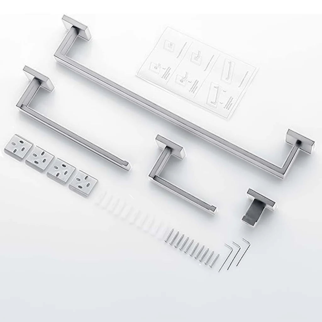 Set de Accesorios de Baño acabado Pulido Alto Brillo Tecnobath TB40.030
