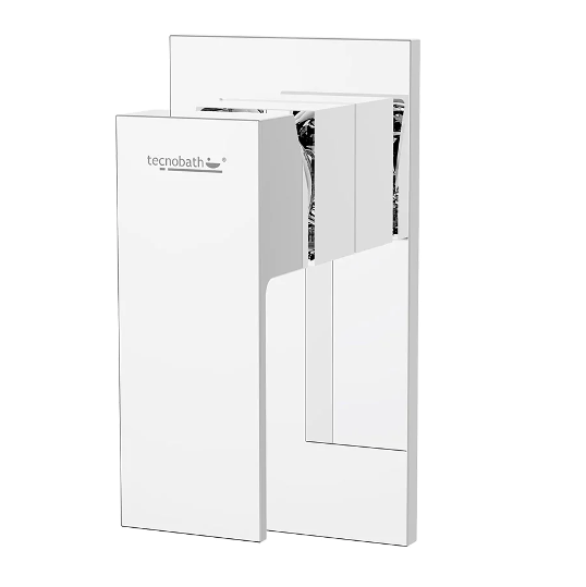 Monomando para Regadera Cromo Row incluye Cuerpo Empotrado