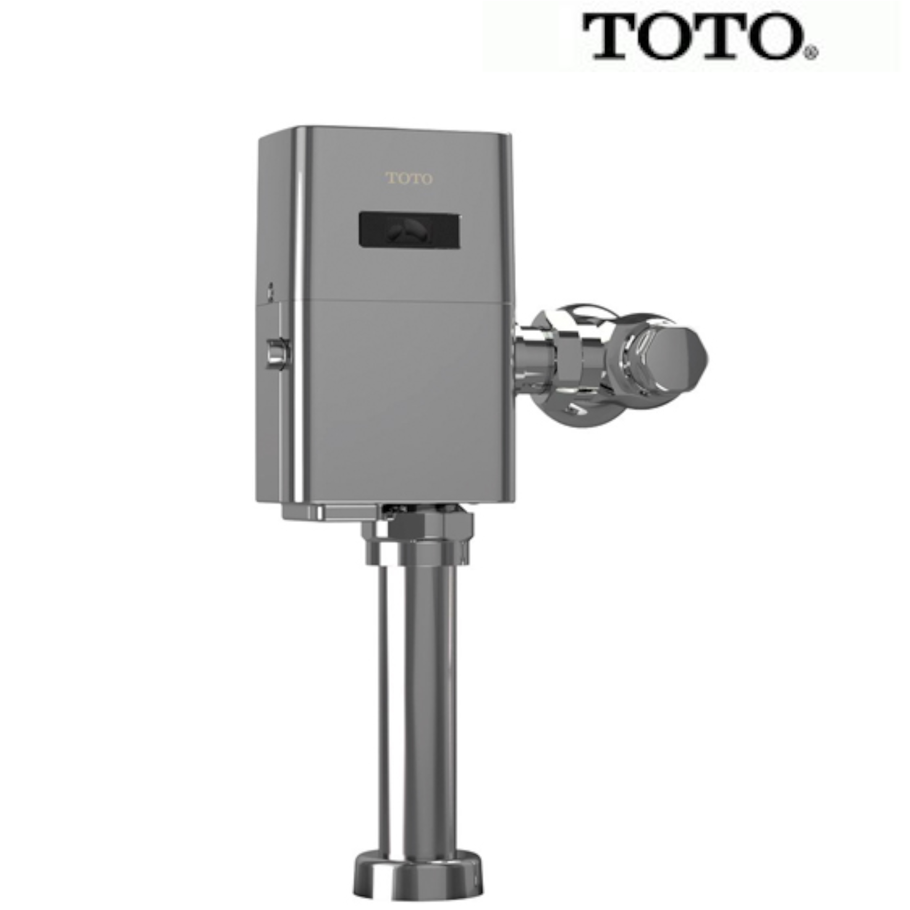 TOTO EcoPower Fluxómetro Válvula de Descarga 0.5 GPF para Urinal con Sensor  TEU1LA12#CP