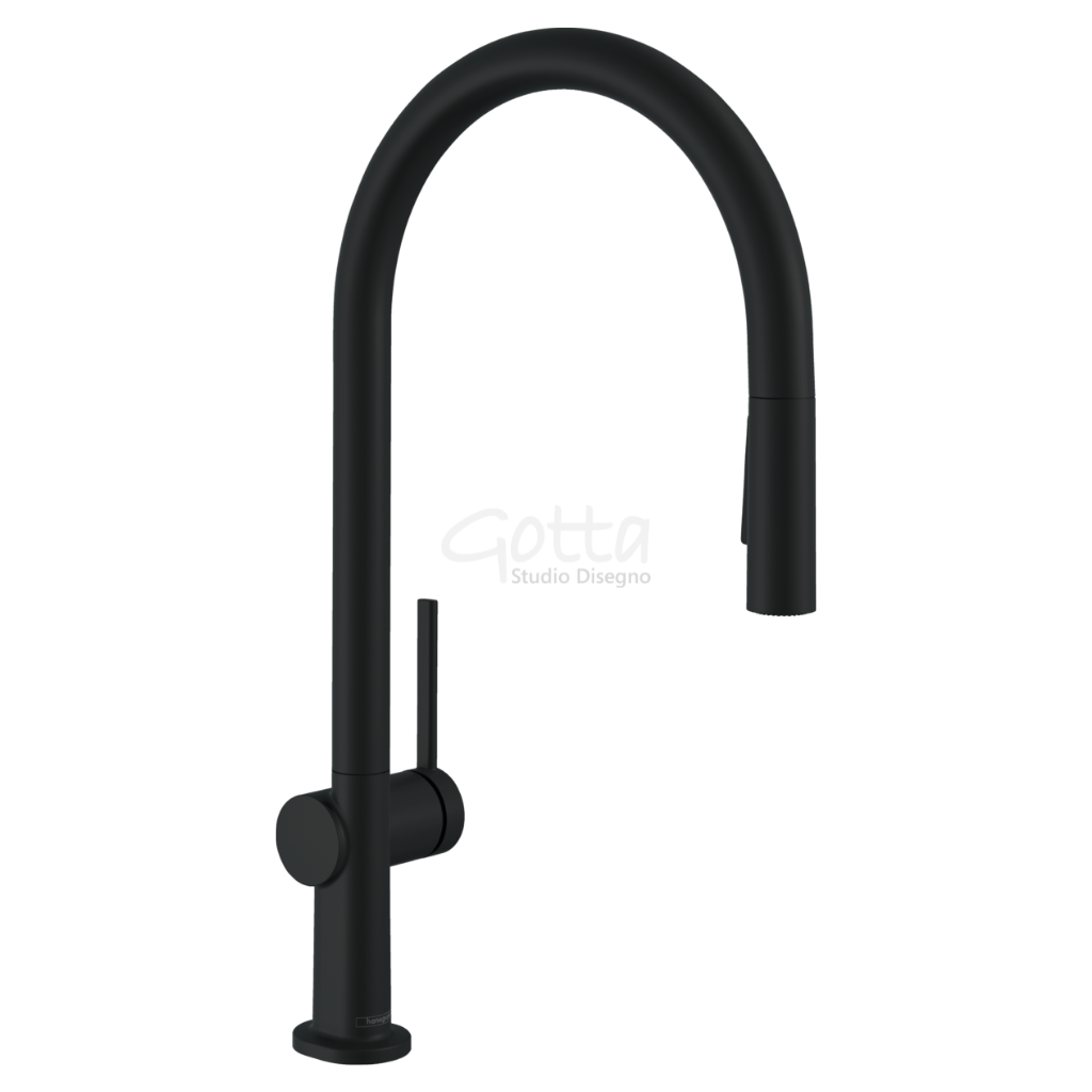 Talis M54 Mezclador monomando para cocina 210 con rociador extraíble 2jet Hansgrohe 72800670 Essentials