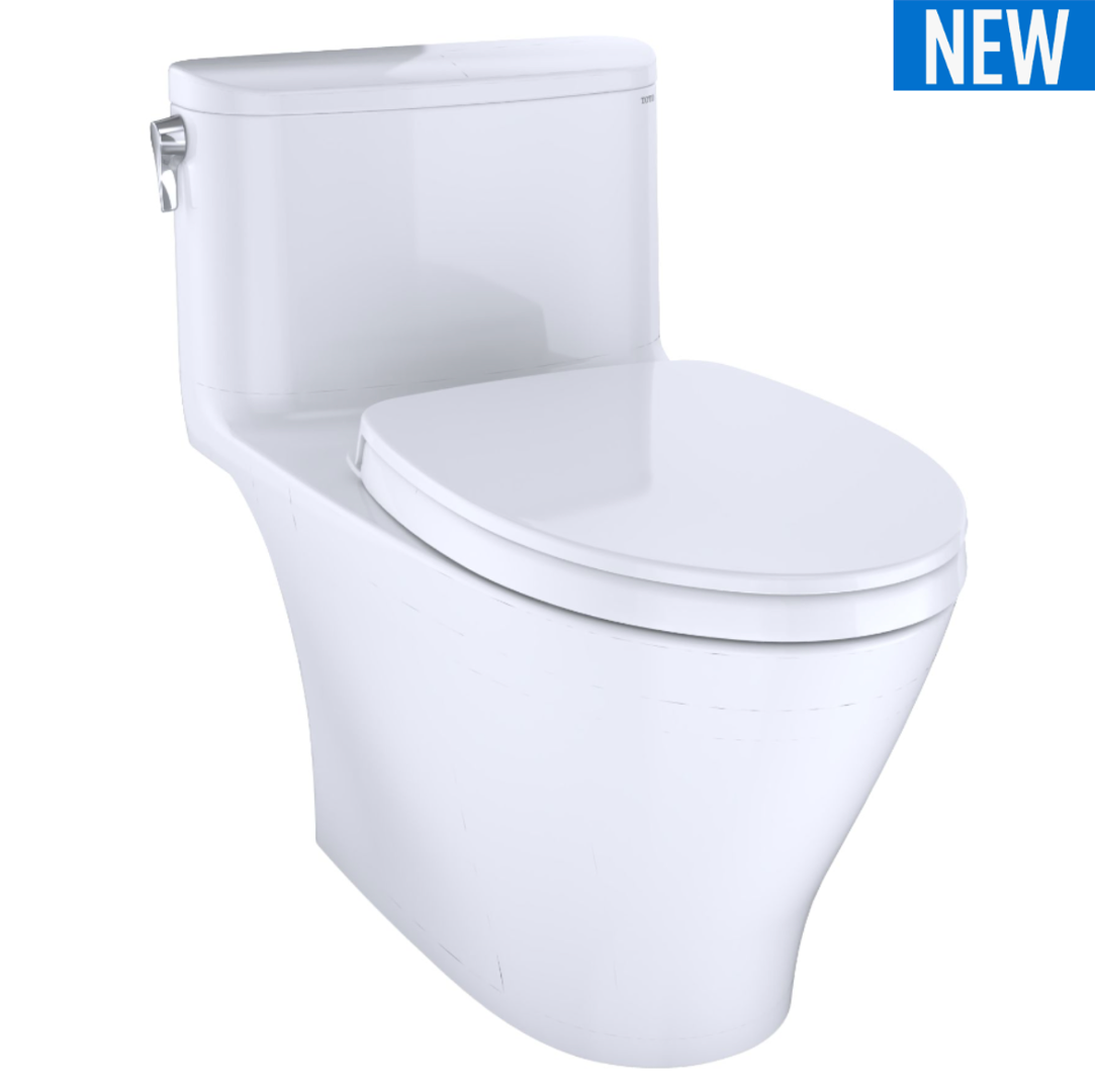¡NUEVO! TOTO Nexus® One Piece Inodoro 1.28 GPF Taza alargada TOTO MS642124CEFG#01