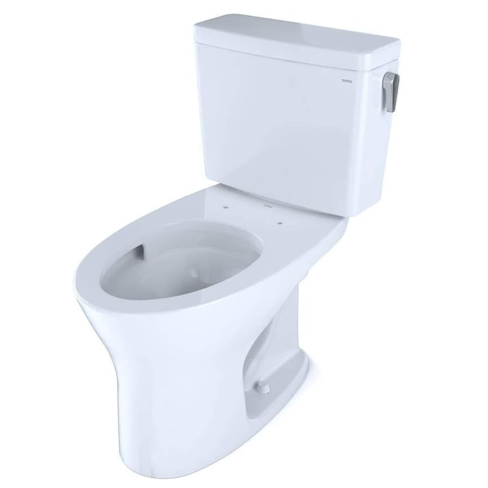 TOTO Drake - Inodoro de Dos Piezas  - 1.0 GPF y 0.8 GPF Taza Alargada CefionTec TOTO CST746CUMFG#01 ¡DISPONIBLE PARA ENTREGA INMEDIATA!