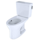 TOTO Drake - Inodoro de Dos Piezas  - 1.0 GPF y 0.8 GPF Taza Alargada CefionTec TOTO CST746CUMFG