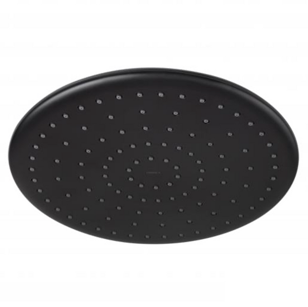 Regadera de Plato Redonda 26 cm Negro Mate Urrea 2212.2