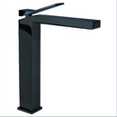 Monomando Alto para Lavabo acabado Negro Mate