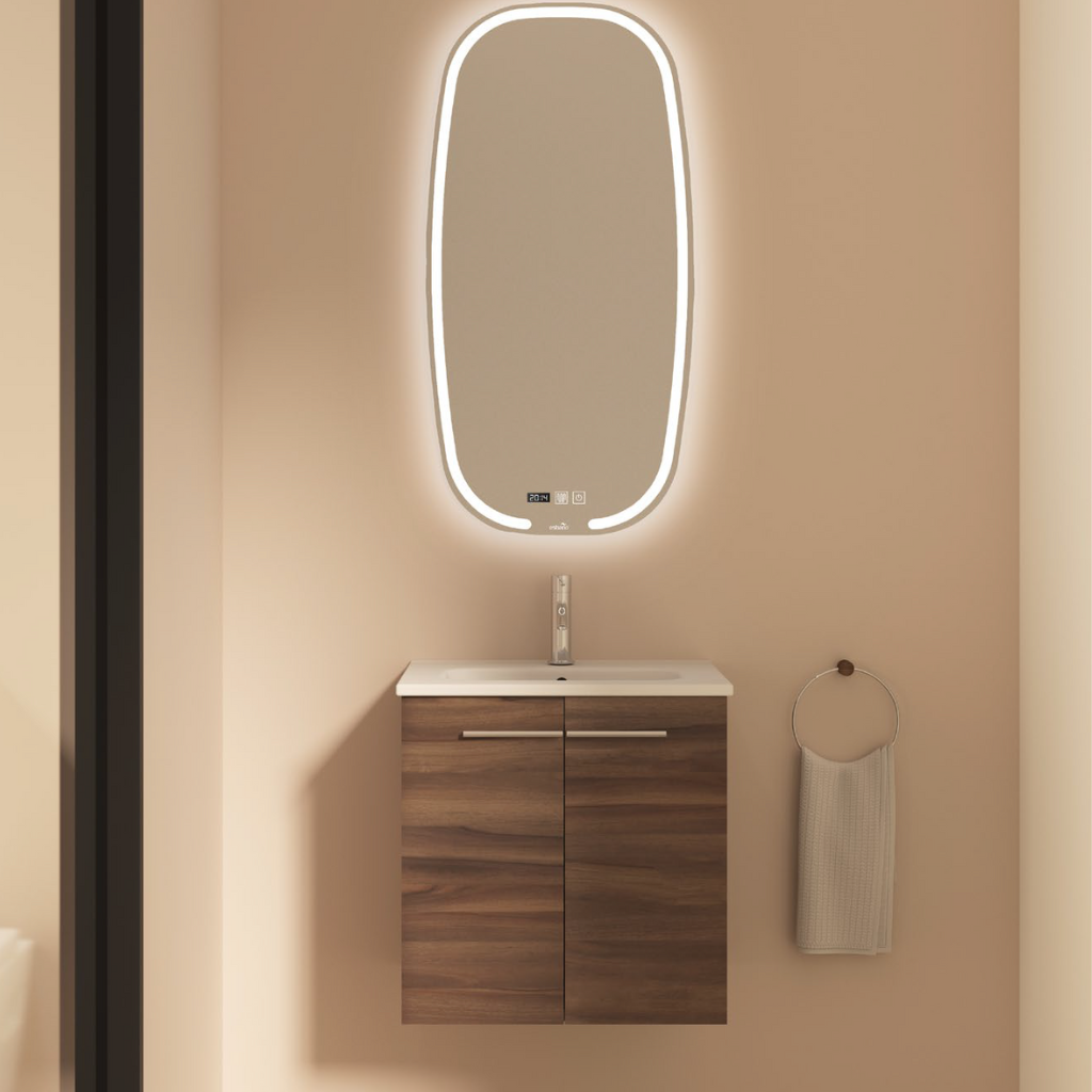 Urban Gabinete para Baño medida 52x41 cm Nogal Terracota