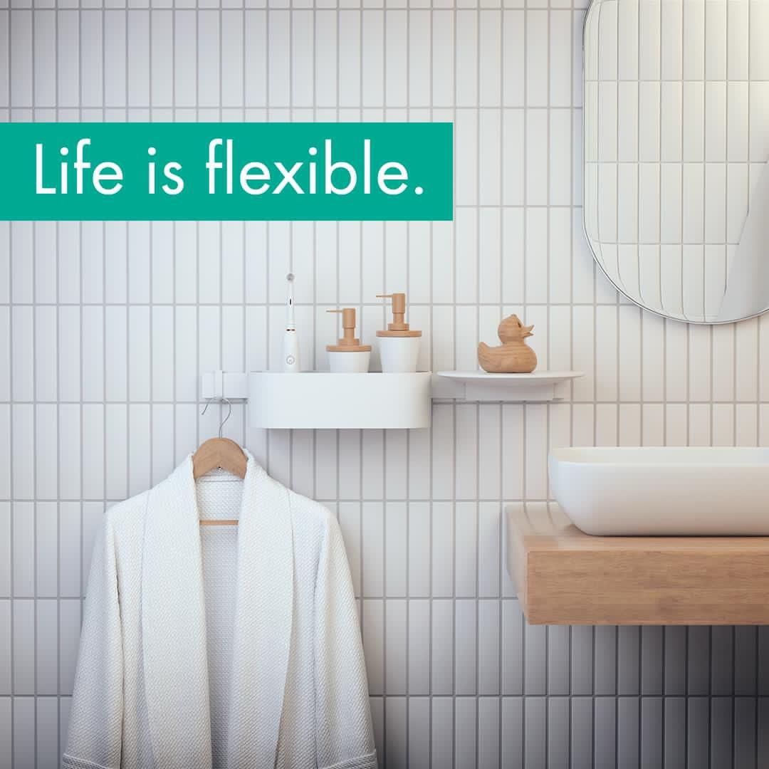 Wallstoris Barra de muro 70 cm Blanco Mate Hansgrohe 27904700 ¡DISPONIBLE PARA ENTREGA INMEDIATA!