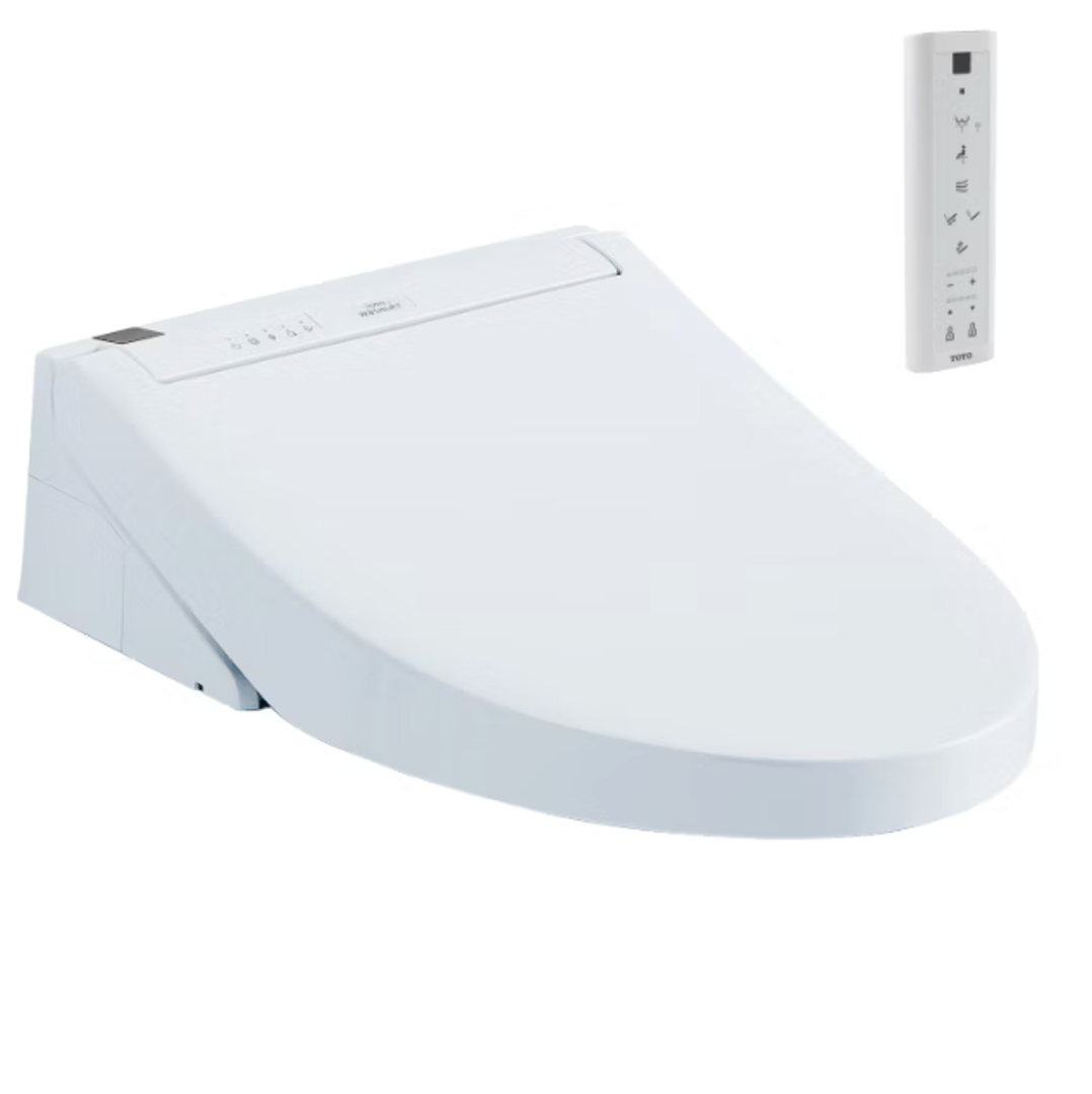 TOTO Washlet®+ S500E - Asiento Electrónico alargado para Inodoro con Premist, Asiento, Lavado y Secado configurable SW3046AT40#01 - DISPONIBLE PARA ENTREGA INMEDIATA
