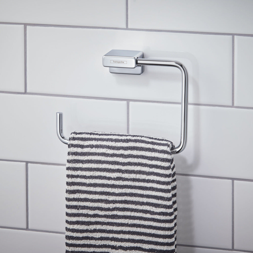 Addstoris Toallero de Argolla Cromo Hansgrohe 41754000 Essentials