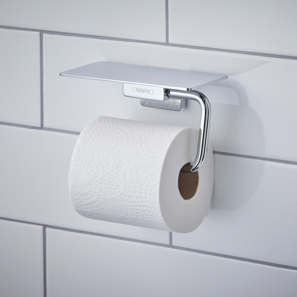 Addstoris Portarrollos con Repisa Cromo Hansgrohe 41772000 Essentials