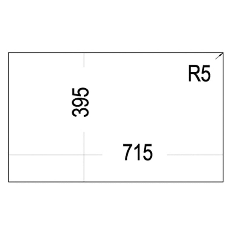 Tarja Negra Maestro Square 72.40 TG B Submontar TEKA 115230015